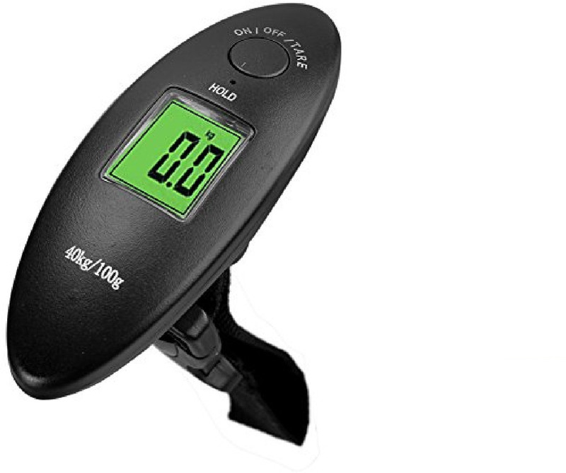 deziine New Easy Grip Portable Digital Luggage Scale 40KG Suitcase Bag Travel Weighing Scale Weighing Scale(Multicolor)