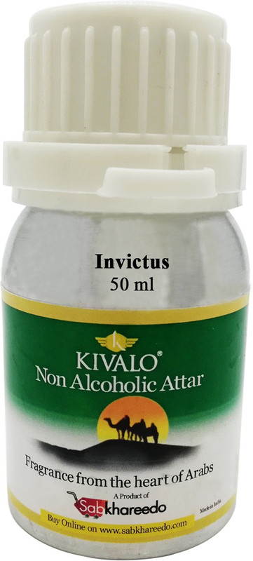 Kivalo Ⓡ Pure Original Invictus Fragrance 50 ml Non Alcoholic Attar Floral Attar(Amber)