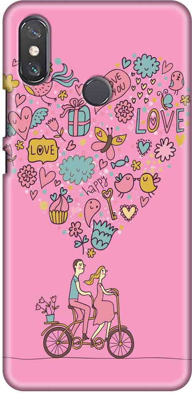 Zapcase Back Cover for Mi Max 3(Multicolor)