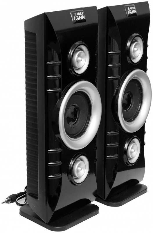barry john 096 Multimedia Speakers 60W Tower Speaker(Black, 2.0 Channel)