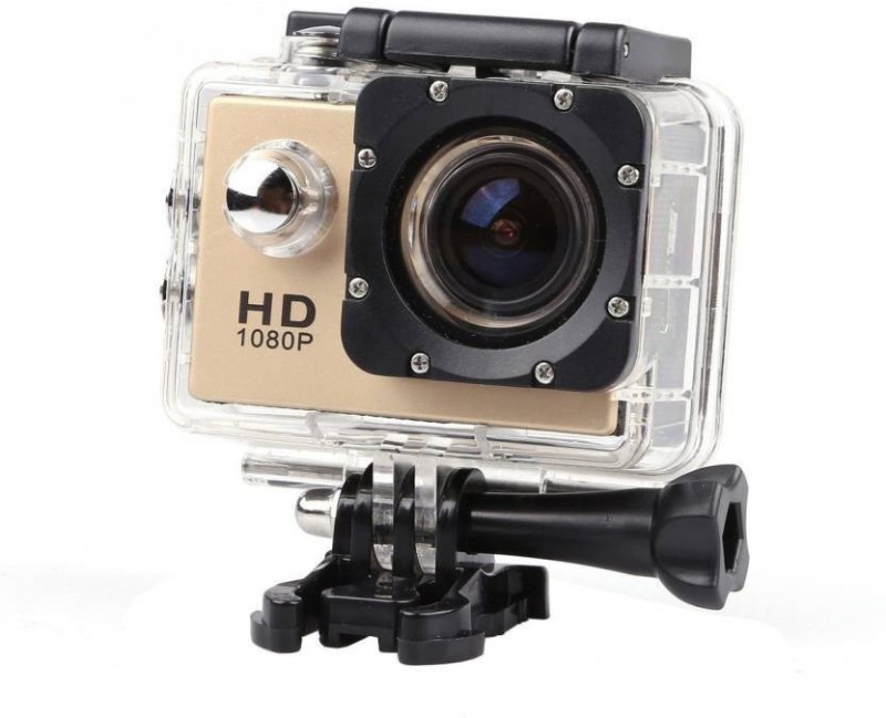 Spark Trading Ultra HD 1080P Sports and Action Camera(Black, Yellow, White 12 MP) 1
