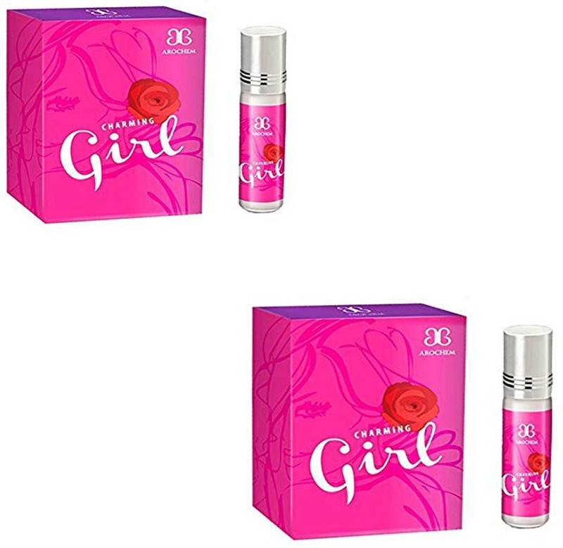 Arochem Alcohol Free Charming Girl Pure Perfume Floral Attar(Rose)