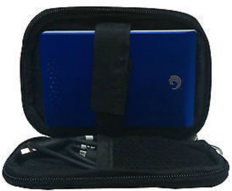 Gadget Deals Pouch for Seagate Plus Slim 1 TB Wired External Hard Disk Drive(Black, Cloth)