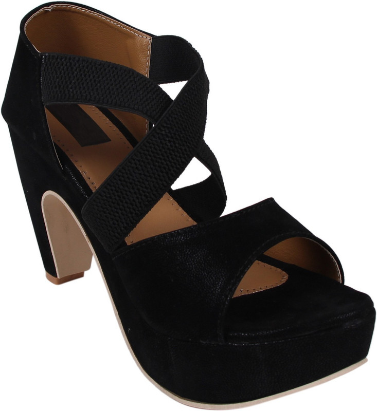 ritzy Women Black Heels