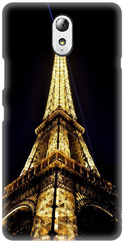 PNBEE Back Cover for Lenovo Vibe P1m a40 -Effile Tower Printed Back Case Cover(Multicolor, Hard Case)