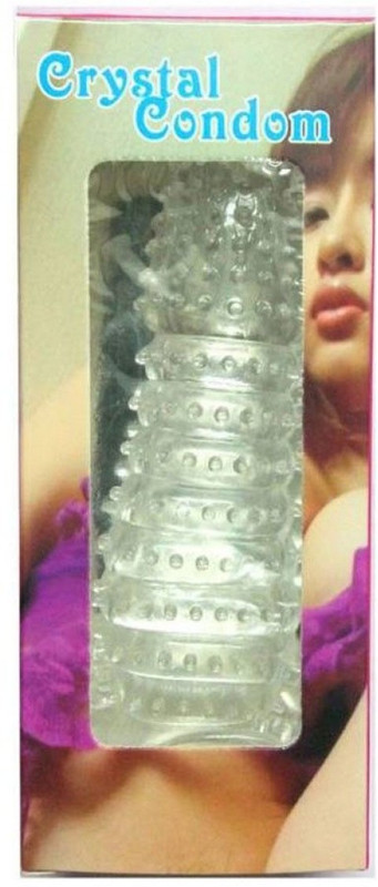 dios Dotted, Washable Crystal Condom ( 1Pc) Condom(1S)