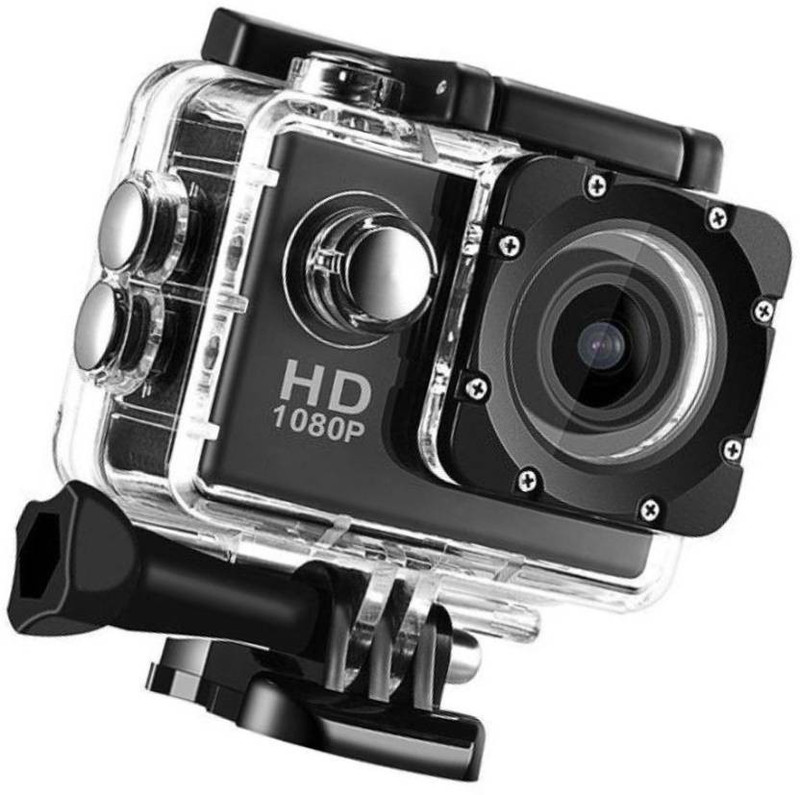CALLIE sports &Action acmera 1080P Sports and Action Camera(Black, 12 MP) RS.2999 (77.00% Off) - Flipkart