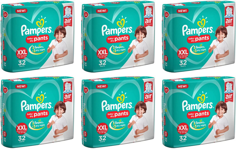 pampers pants xxl size
