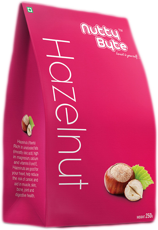 nuttybyte Tasty Hazelnuts(250 g)