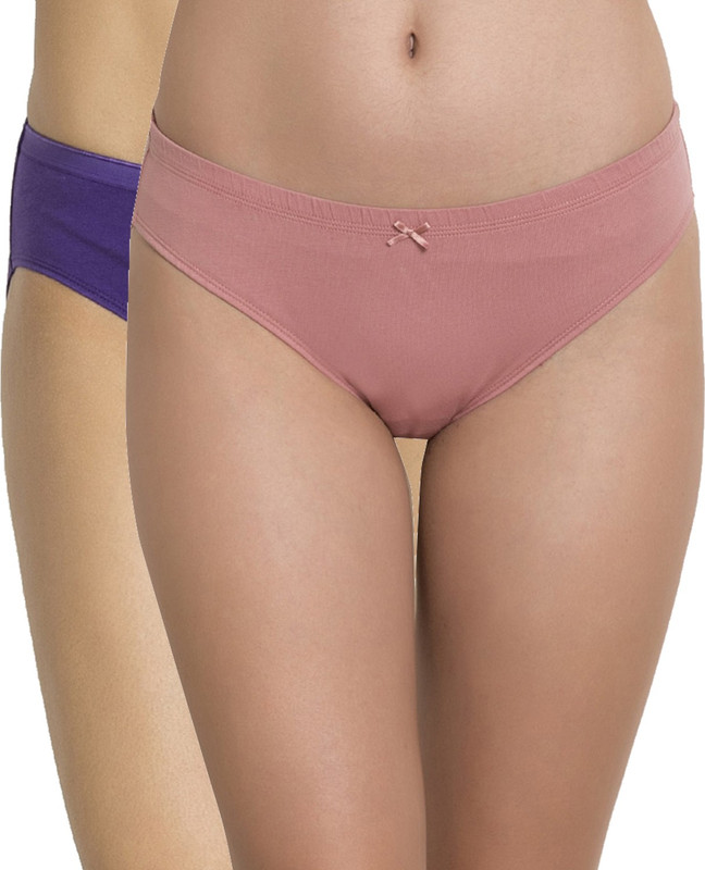 Zivame Women Bikini Multicolor Panty(Pack of 2) Zivame Women Bikini Multicolor Panty(Pack of 2)