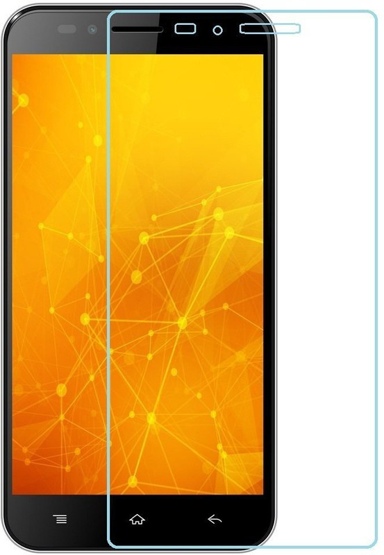 TF Home Decor Tempered Glass Guard for Intex Eco 4G(Pack of 1)