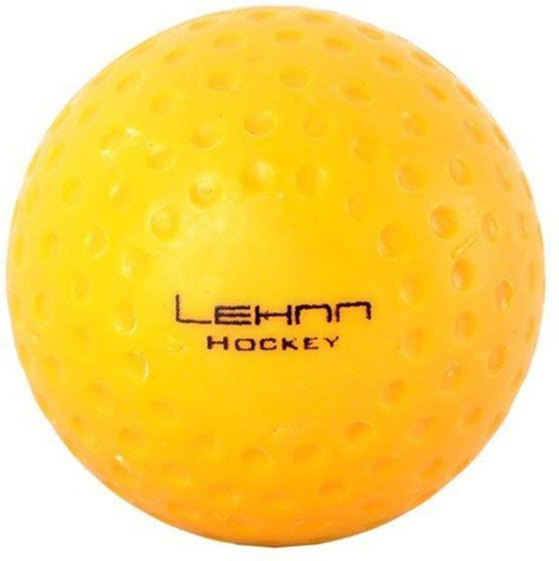 lehnn Field Hockey Turf Practice Ball Hockey Ball(Pack of 1, Yellow)
