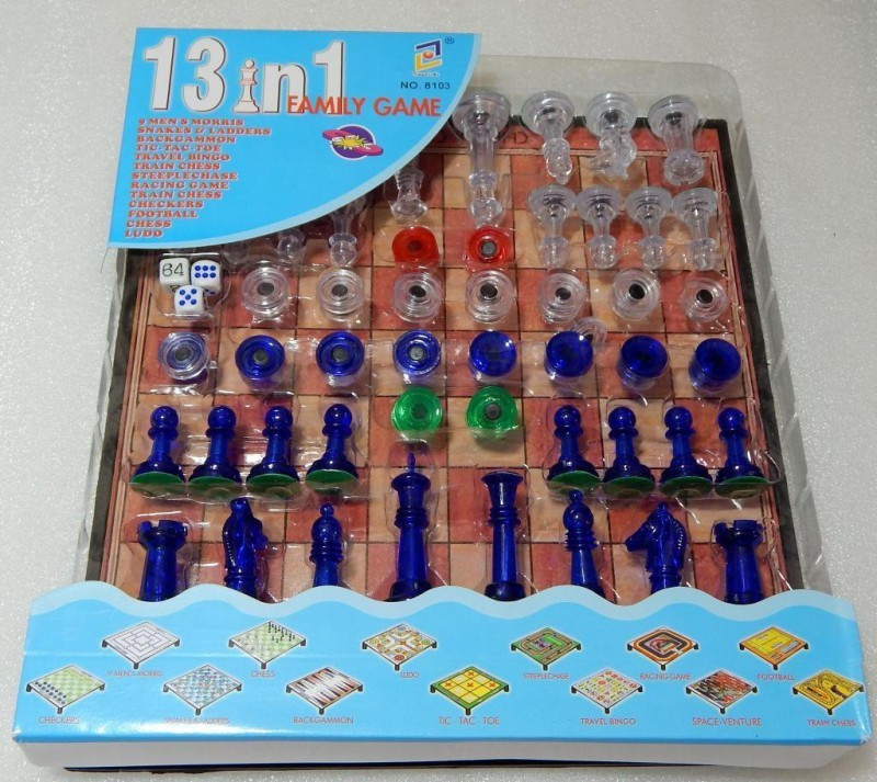 kiti kits Board Game Multicolour (13 in 1 ) Board Game