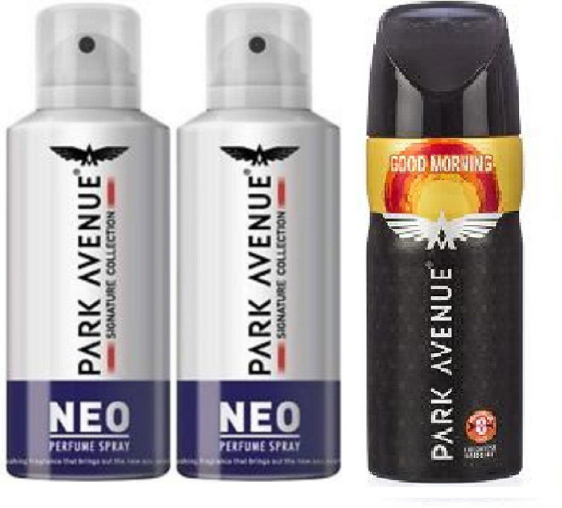 Buy Park Avenue neo & good morning Deodorant Spray For Men(400 ml