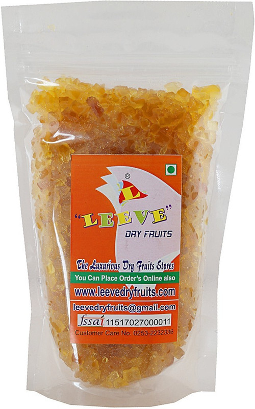 Leeve Dry fruits Yellow Tutti Frutti , 200gm Cherries(200 g)