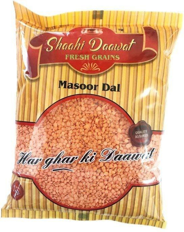SHAAHI DAAWAT Unpolished Yellow Masoor Dal (Split)(1 kg)