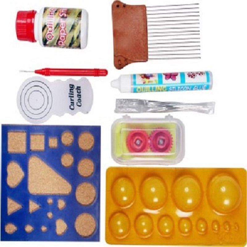 puffy 9 Piece Quilling Kit-M050