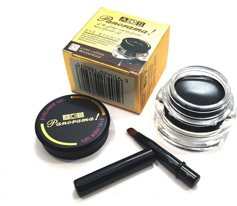 ADS Panorama Long Lasting Waterproof Gel Eyeliner 5 g(Black)
