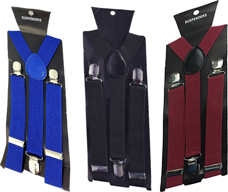 loopa Y- Back Suspenders for Men(Multicolor)