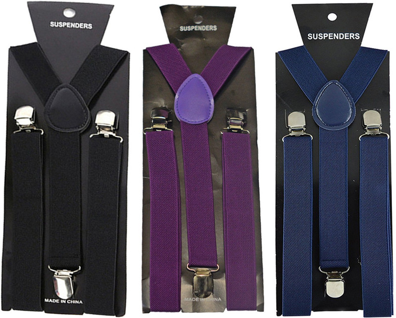 loopa Y- Back Suspenders for Men(Multicolor)
