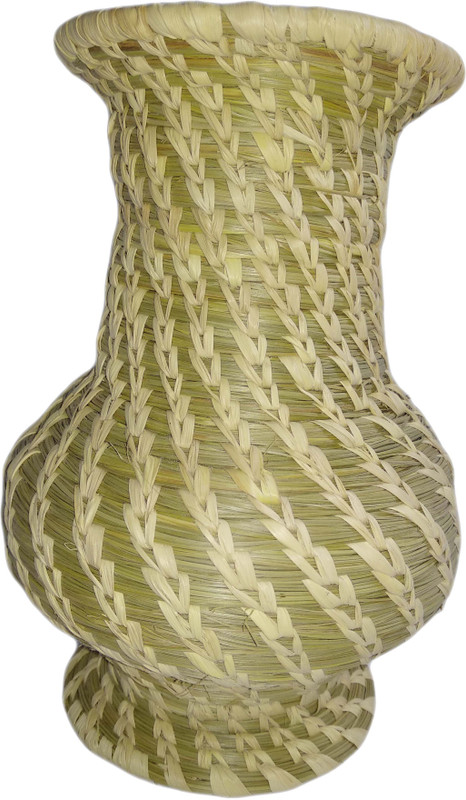 quanango Sabai Grass Vase(7.1 inch, Multicolor)