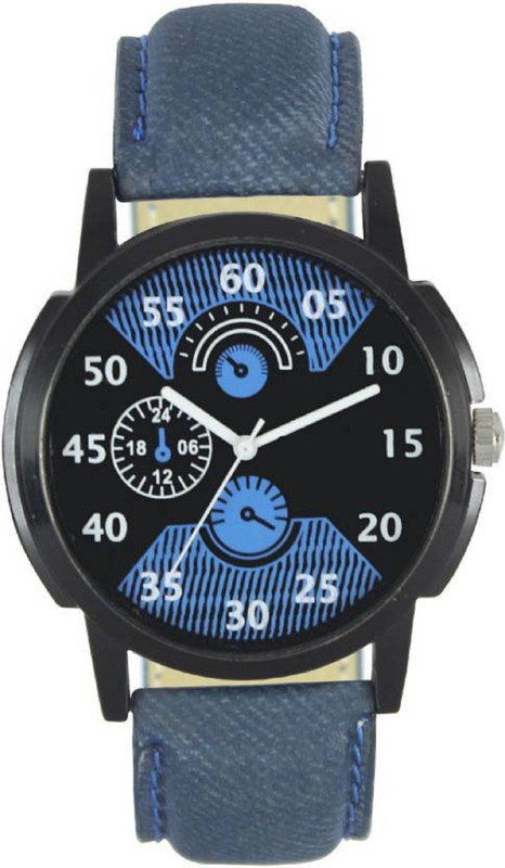 goodfortune HKF20 RADAR BLUE BLACK, FOR MEN,WOMEN,BOYS & GIRLS SKY WACTCH Analog Watch  - For Men & Women