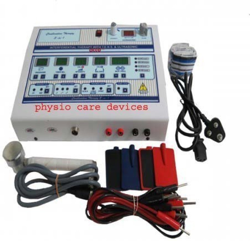 physiocaredevices pcd 130B Interferential Therapy+Ultrasound Therapy combination therapy Electrotherapy Device(pcd 130 B)
