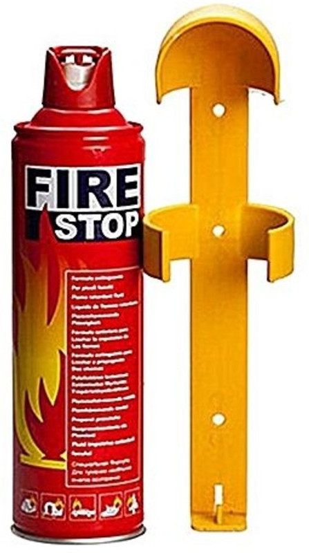 A.K Club STOP CAR WITH STAND Fire Extinguisher Mount(500 kg)