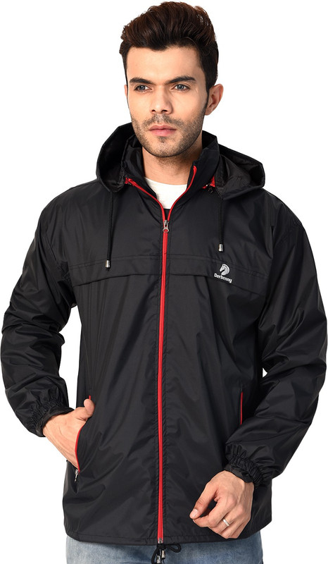 derbenny Solid Men Wind Cheater