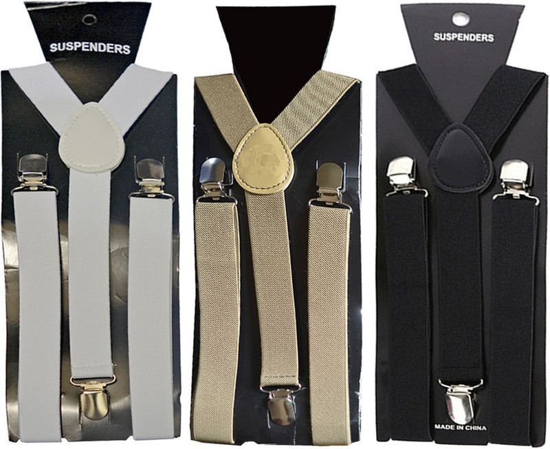 loopa Y- Back Suspenders for Men(Multicolor)