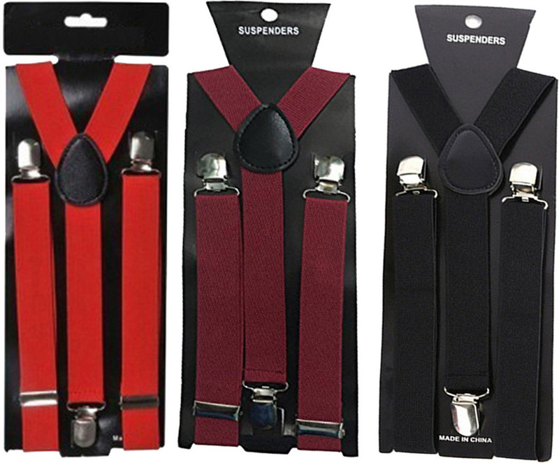 loopa Y- Back Suspenders for Men(Multicolor)