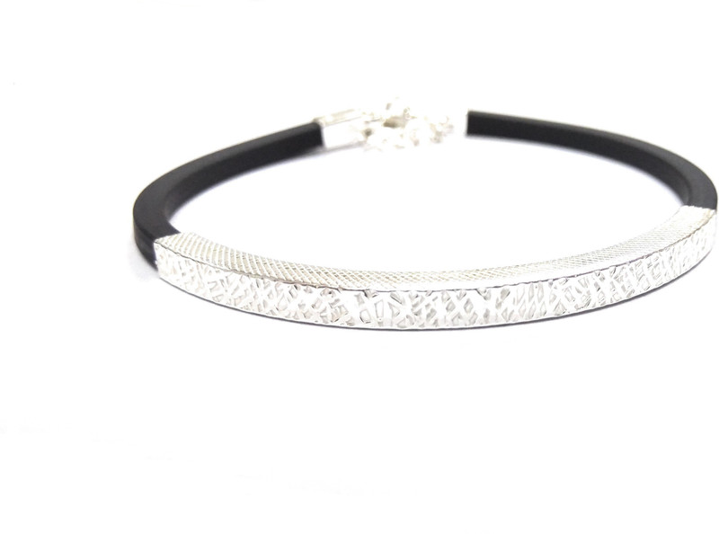 kukshya Silver Rhodium Bracelet