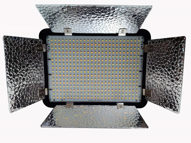 Simpex Professional 320 Led Video Light Kit (Battery & Charger | 1 x Light Stand | 1 x Umbrella Mount | with 1 x AC/DC Power Adapter) for Videography & Photography Kit 320 Camera LED Light(Batteries Included)