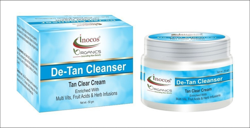 inocos De-Tan Cleanser Tan Clear Cream(0.05 g)