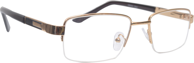 Eye Glass Half Rim Rectangle, Round Frame(48 mm)
