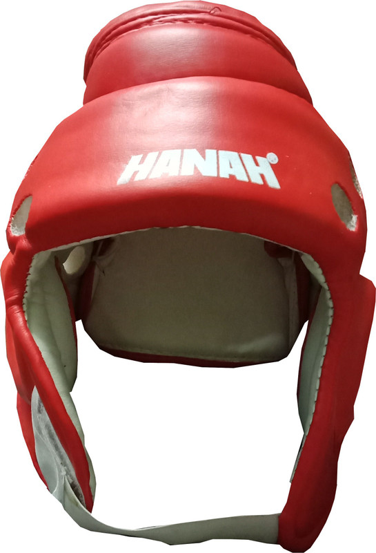 hanah sports BOXING HEAD GUARD RED (MEDIUM) Boxing Head Guard(Red)