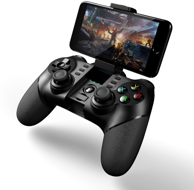 Microware 9076 Multi-functional Bluetooth/2.4G Wireless Game Controller for Android/Windows PC/PS3 Joystick(Black, For PC) Microware 9076 Multi-functional Bluetooth/2.4G Wireless Game Controller for Android/Windows PC/PS3 Joystick(Black, For PC)