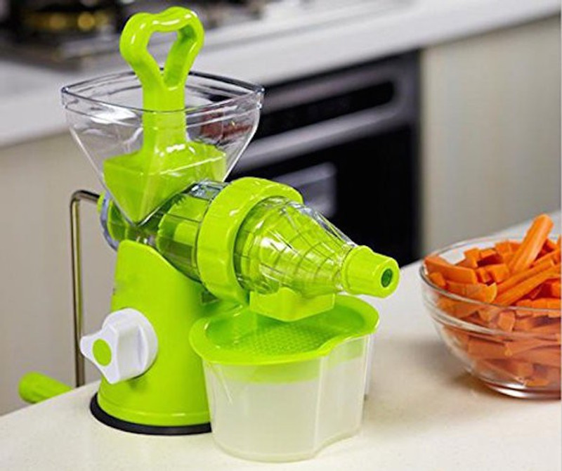 Ketsaal KSJCR_2 Less Pulp & More Juice, for All Vegetables & Fruits Manual Juicer, With Container 0 W Juicer(Multicolor, 1 Jar)