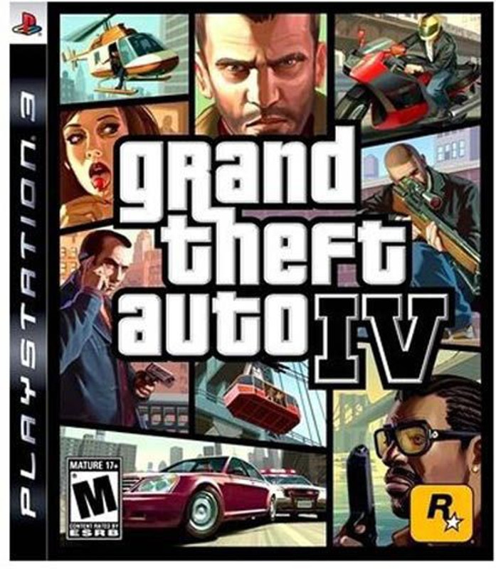 PS3 GRAND THEFT AUTO 4 (PLATINUM)(ACTION, for PS3)
