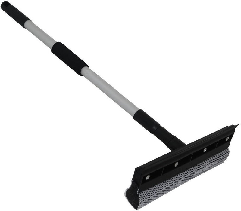 MOCKHE Extendable Glass Cleaning Wiper with Sponge Solid Handheld Vehicle Glass Cleaner(0 ml)