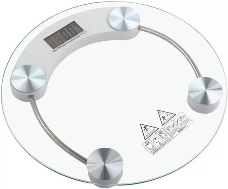 Starbust Weight Scale / Weighing Scale / Weighing Machine / Personal Weight Scale Weighing Scale(Clear)