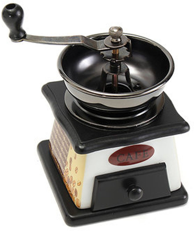 JM Manual Coffee Grinder Vintage Coffee Bean Hand Grinder Wet Grinder(Black) JM Manual Coffee Grinder Vintage Coffee Bean Hand Grinder Wet Grinder(Black)