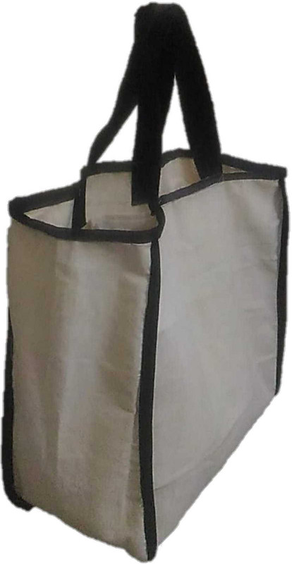 hashtag eco Vegetable 6 Compartment 14x16x8 inches Thick Canvas Multipurpose Bag(Beige, 6 L)
