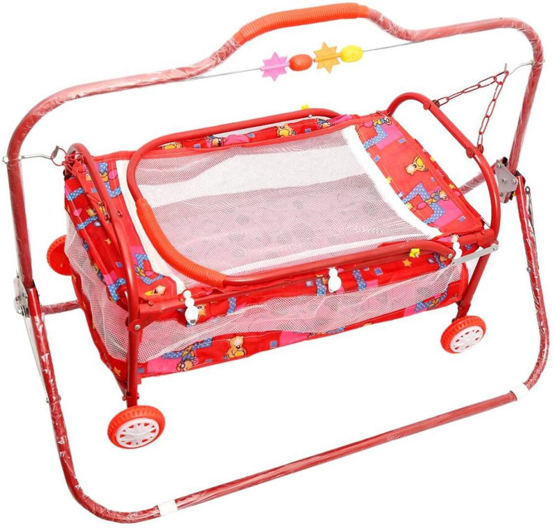 baba ji enterprises cute baby Bassinet(Red)