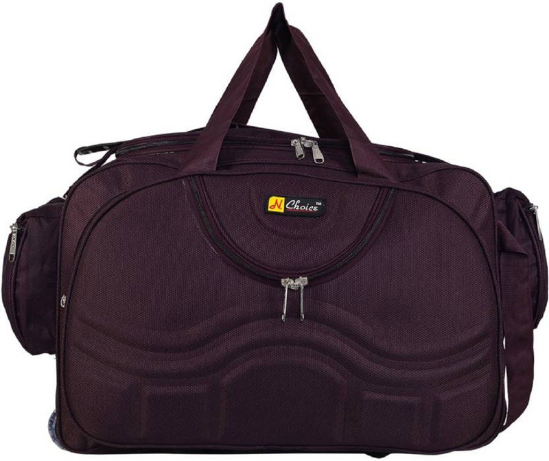 n choice 30 inch/76 cm (Expandable) nc01 Duffel Strolley Bag(Purple)