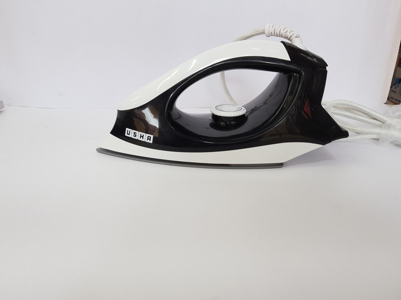USHA Ei 3702 1000 W Dry Iron(Black & White)