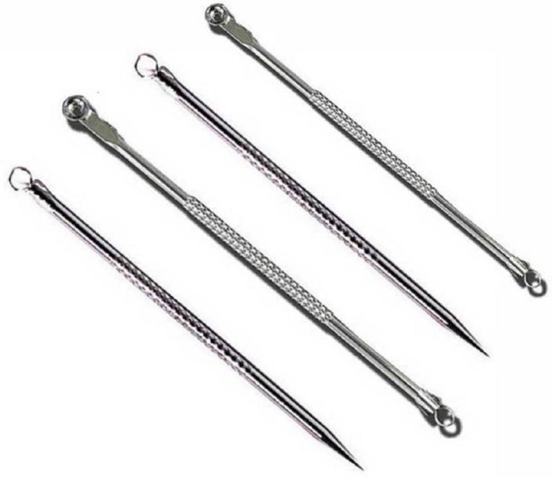 elecsera Steel Blackhead Remover Needle(Pack of 4)
