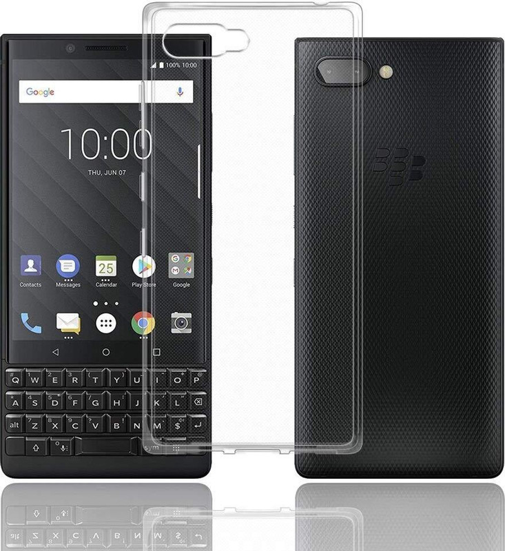 swipewide Back Cover for BlackBerry KEY2(Black, Grip Case, Silicon)