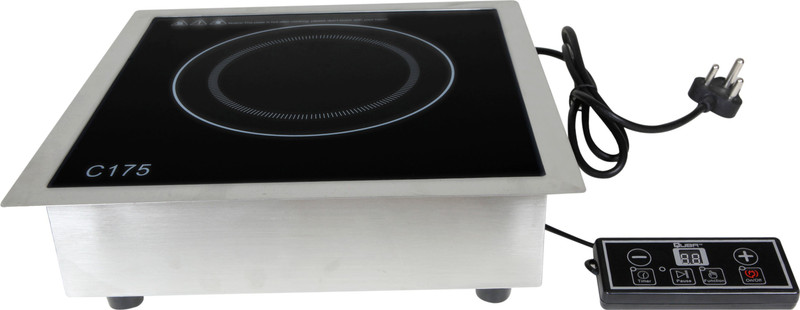 Quba C-175 5000 Watt With Remote Commercial Induction Cooktop(Silver, Touch Panel)