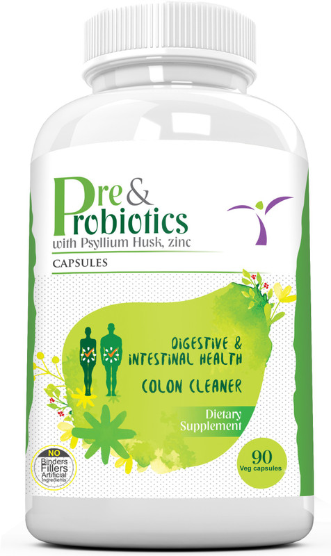 ramini bionutrition Pre and Probiotics - 90 veg capsules(1 No)